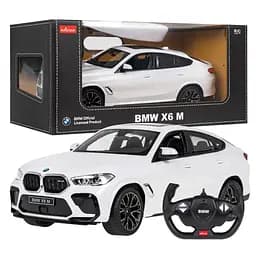 Машинка RASTAR BMW X6 M на дистанционном управлении + пульт 2,4 ГГц 1:14 белый 99200
