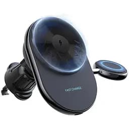 Автотримач із зарядним пристроєм MagSafe Wireless Charger XYJ S17 2 in 1   - мініатюра 4