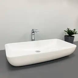 Умивальник VBI Silvi 70 white накладний VBI-015101, Білий - мініатюра 3