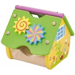 Деревянный сортер Viga Toys Веселый домик (59485)