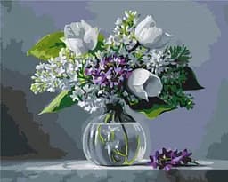 Картина по номерам на подрамнике Brushme Весенние радости