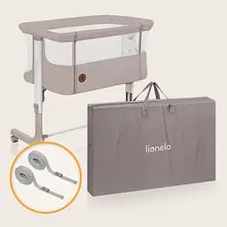 Приставне ліжечко Lionelo Aurora 3 в 1 Beige Taupe (LO-AURORA BEIGE TAUPE) - мініатюра 25