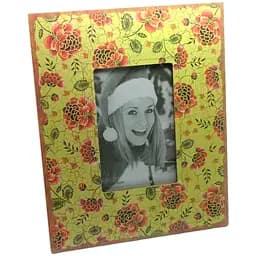 Фоторамка дерев'яна різноколірна 27 х 22 см