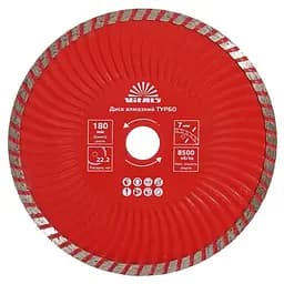 Диск алмазный Vitals Турбо 180х22.2х7 мм (00000001681250)