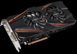 Відеокарта GeForce GTX 1070 8GB Gigabyte WindForce OC (GV-N1070WF2OC-8GD) Б/В - мініатюра 2