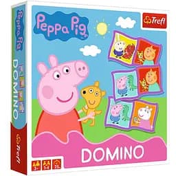 Настольная игра Trefl Домино. Свинка Пеппа (Domino: Peppa Pig) (02066)