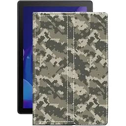 Чохол StatusCASE з екошкіри для планшету Alcatel 1T 10 Smart (8092) Хаки-зелений