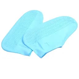 Гумові чохли на взуття від дощу блакитні, розмір M (53340007) - мініатюра 4