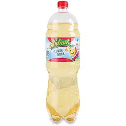 Напиток соковый Живчик с соком яблока сильногазированный 1.8 л