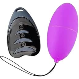 Виброяйцо Alive Magic Egg 3.0 Purple с пультом ДУ на батарейках