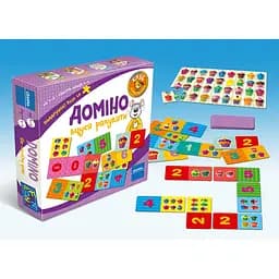 Настільна гра Granna Доміно. Вчуся рахувати, укр. мова (82500) - мініатюра 2
