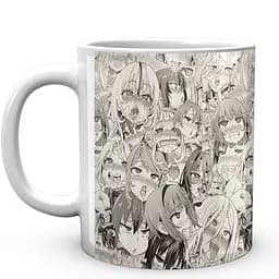 Кружка GeekLand Ahegao Ахегао anime A 02.41 330 мл белая