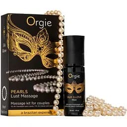 Набір для масажу Orgie - Pearls Lust Massage (30 мл)