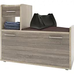 Тумба для взуття Еверест Тандем ліва Сонома/Трюфель (DTM-2648)