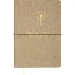 Блокнот діловий Buromax Nice А5 96 арк. в лінійку обкладинка штучна шкіра бежевий (BM.295215-28)