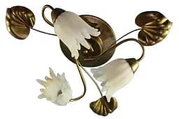 Люстра стельова Brille флористика E14 60W BR (BKL-509C/3)
