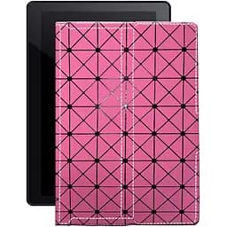 Чохол StatusCASE з екошкіри для планшету Pixus Sprint Рожевий ромб