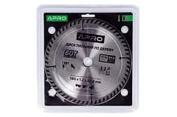 Диск пильний по дереву Apro 180 x 22.220мм x 60T - мініатюра 2