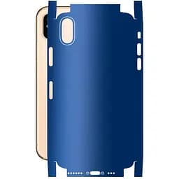 Захисна плівка StatusSKIN для Apple iPhone XS Корпус Вініл Синій матовий