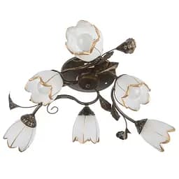 Люстра потолочная Brille флористика E14 60W BR (LK-148S/6)