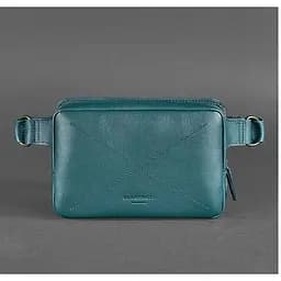 Шкіряна поясна сумка Dropbag Mini зелена