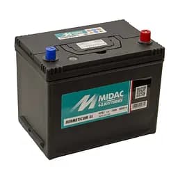 Акумулятор 6СТ-70A MIDAC HERMETICUM Asia, 12V, 70Ah (-/+) Євро, EN560А