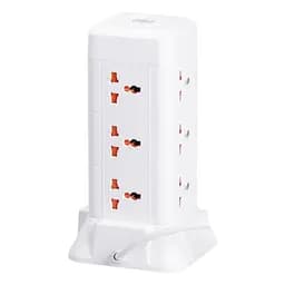 Мережевий фільтр-подовжувач TOWER 9 розеток LED-лампа 3USB + 1PD 4,8 метра Yiwu HP-5-7MF - мініатюра 19