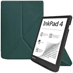 Обкладинка Ultra Slim Origami BeCover для PocketBook 743G InkPad 4/InkPad Color 2/InkPad Color 3 (7.8") Dark Green (713084) - мініатюра 5