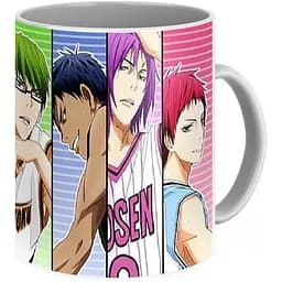 Кухоль GeekLand Kuroko no Basuke Баскетбол Куроко  KB.02.03 330 мл білий - мініатюра 2