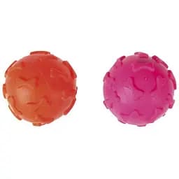 Іграшка для собак Tatrapet Dental Gum м'ячик гумовий пищалка 6 см в асортименті