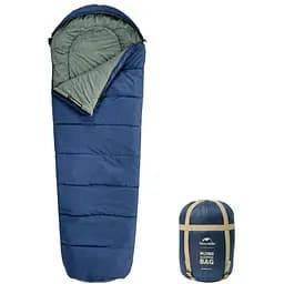 Спальник з капюшоном Naturehike MJ300 CNK2300SD014, темно-блакитний
