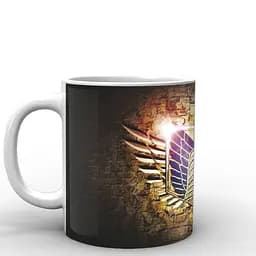 Кухоль GeekLand Атака Титанів Attack on Titan герб AT.02.006 330 мл білий