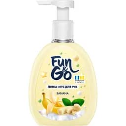 Мило-пінка Fun&Go Banana 300 мл (4820204701802) - мініатюра 1