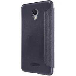 Чохол-книжка Nillkin Sparkle case Meizu M3e Black - мініатюра 5