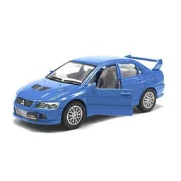 Колекційна машинка "Mitsubishi Evolution VII" Kinsmart KT5052W(Blue) масштаб 1:42