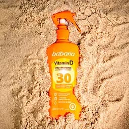 Спрей сонцезахисний для тіла Babaria Spray Protector Vitamin D SPF30, 200 мл - мініатюра 2