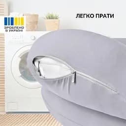 Подушка для годування Sei Design диванчик сіро-бежевий 60х70х16 см (8000036177_сірий-беж) - мініатюра 7