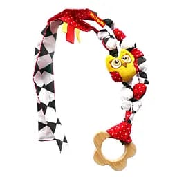 Підвіска Слінгобуси Совушка Macik МС 110504-01 з дерев'яним гризунком