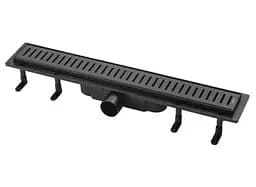 Линейный трап Kroner KRP Harz SCH60 Sektion Schwarz с сухим затвором (CV029588)