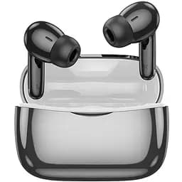 Наушники беспроводные Hoco EQ16 Shine ANC + ENC  кейс с дисплеем черные