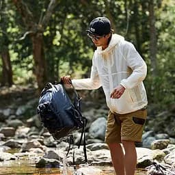 Водонепроникний рюкзак Naturehike CNH22BB003, 25 л, сірий - мініатюра 2