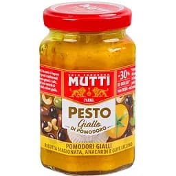 Соус Mutti Песто з жовтих томатів 180 г (967329)