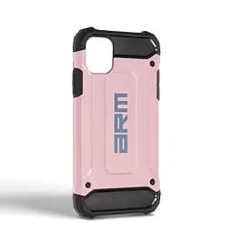Чехол для Apple iPhone 11, Panzer, розовый, противоударный, бронированный, милитари, панель-накладка, защита всего корпуса, защита дисплея и камеры, термополиуретан (TPU) + поликарбонат (PC), ArmorStandart (ARM71479) - мініатюра 2