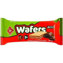Вафли Житомирські ласощі Wafers шоколадные 50 г
