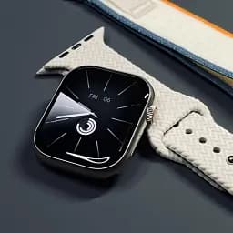 Смарт-годинник сенсорний HK9 Pro Plus меню українською мовою white (16077) - мініатюра 3