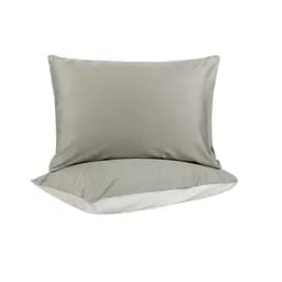 Наволочки сатин 50 х 70 см Lotus Home - Florida оливковий, 2шт. (svt-2000022353038)