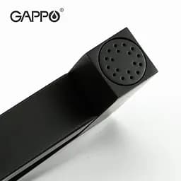 G7207-6 Вбудований гігієнічний душ чорний Gappo 1/8, Чорний матовий - мініатюра 4