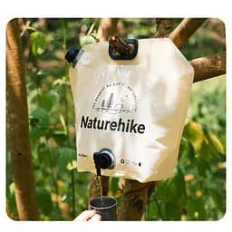 Складаний контейнер для води з поліетилену Naturehike CNK2450CF027, 10 л, жовтий - мініатюра 6