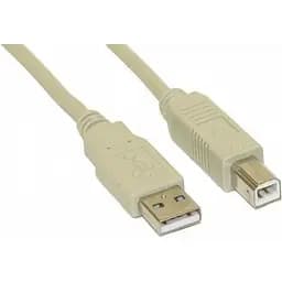 Кабель ATcom USB 2.0 AM/BM 1.8м ferrite white (3795)