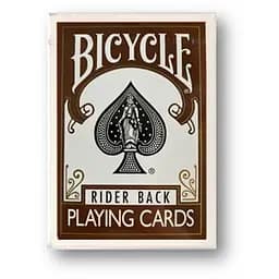 Карты игральные United States Playing Card Company Bicycle Rider Back Brown deck (02309)